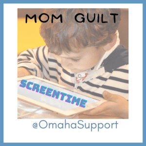 mom guilt kids screen