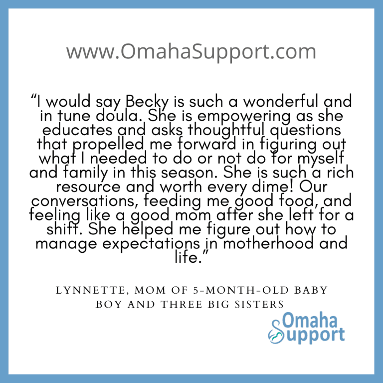 Omaha Doula Client review 14