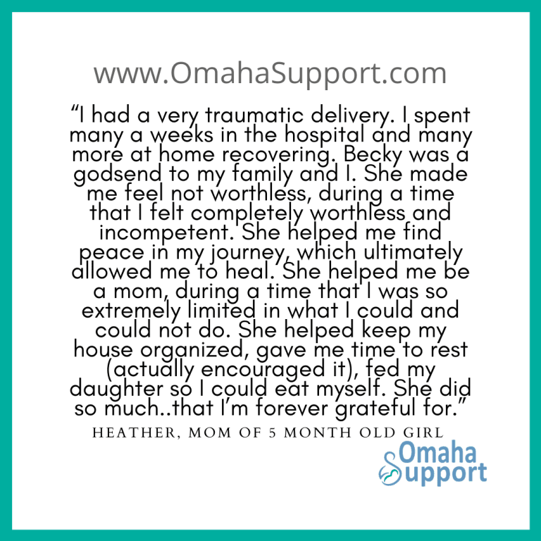 Omaha Doula client Review 4