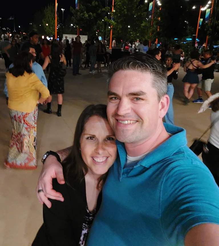 Becky Baruth Perinatal Therapist and husband